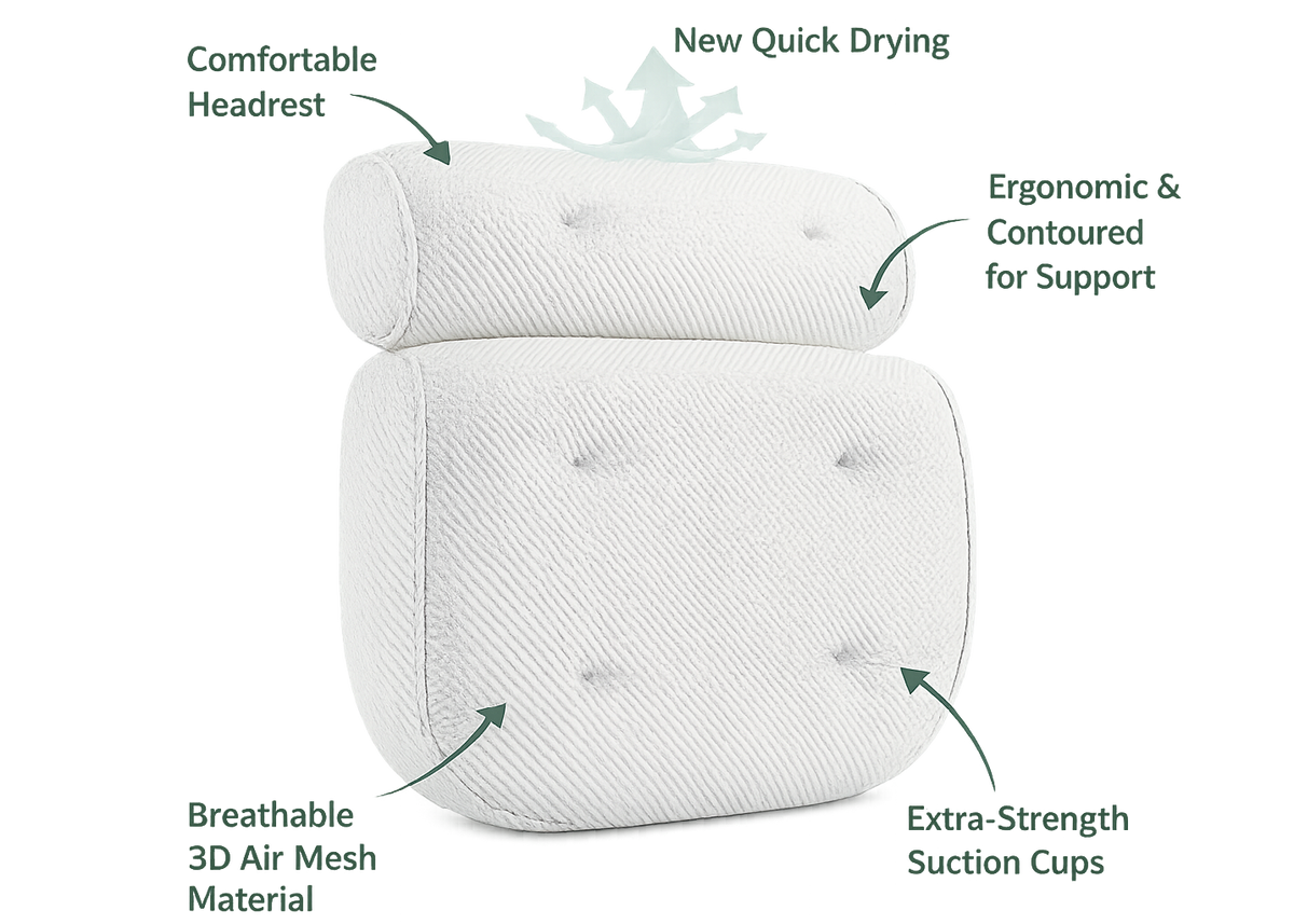 Calm Cloud Bath Pillow